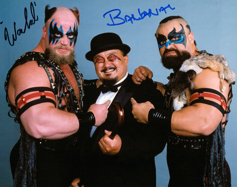 Warlord & Barbarian dual signed 8x10 Photo