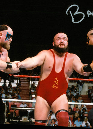 Barbarian & Warlord dual signed 8x10 Photo