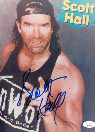 Scott Hall signed 8x10 Photo (w/ JSA)