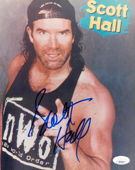 Scott Hall signed 8x10 Photo (w/ JSA)