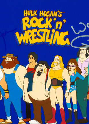 Hulk Hogan & Wendi Richter dual signed 8x10 Photo