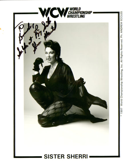Sherri Martel signed 8x10 Photo