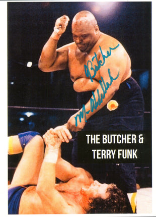 Abdullah the Butcher signed 8x10 Photo