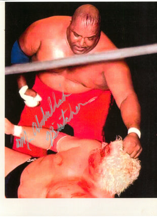 Abdullah the Butcher signed 8x10 Photo