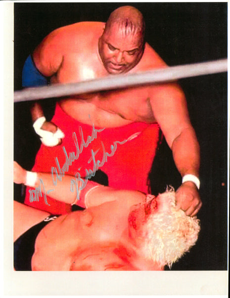 Abdullah the Butcher signed 8x10 Photo