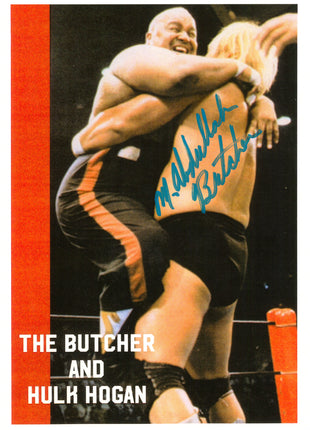 Abdullah the Butcher signed 8x10 Photo