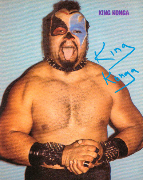 King Konga signed 8x10 Photo