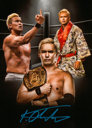 Kazuchika Okada signed 8x10 Photo