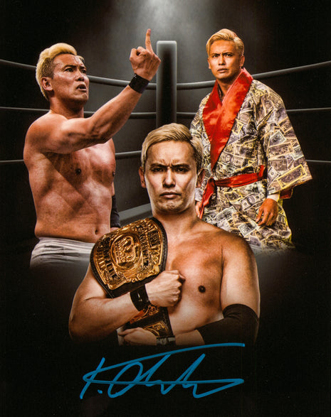 Kazuchika Okada signed 8x10 Photo