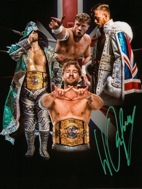 Will Ospreay signed 8x10 Photo