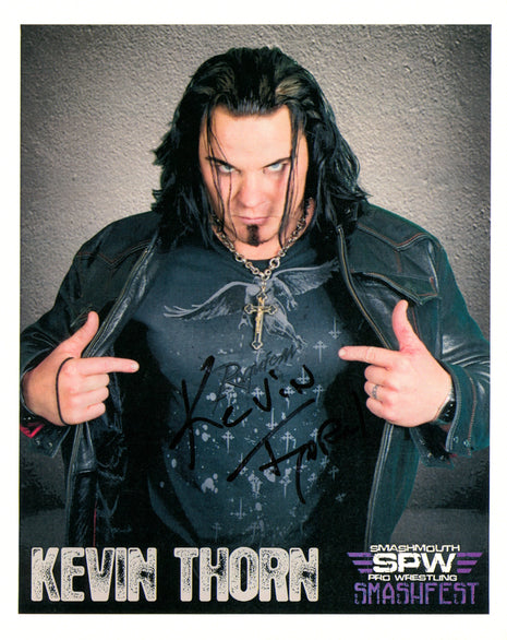 Kevin Thorn signed 8x10 Photo