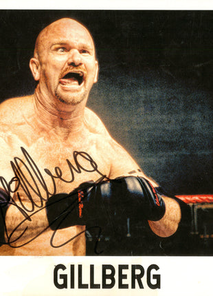 Gillberg signed 8x10 Photo