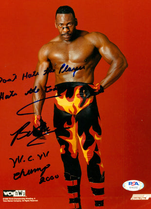Booker T signed 8x10 Photo (w/ PSA)