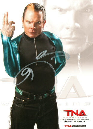 Jeff Hardy signed 8x10 Photo