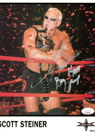Scott Steiner signed 8x10 Photo (w/ JSA)