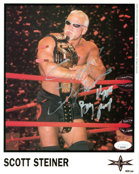 Scott Steiner signed 8x10 Photo (w/ JSA)