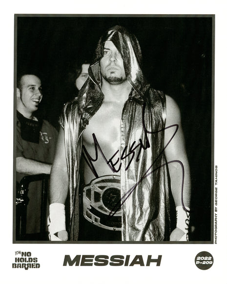 Messiah signed 8x10 Photo