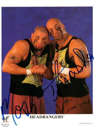 Mosh & Thrasher dual signed 8x10 Photo