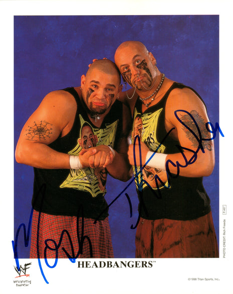 Mosh & Thrasher dual signed 8x10 Photo