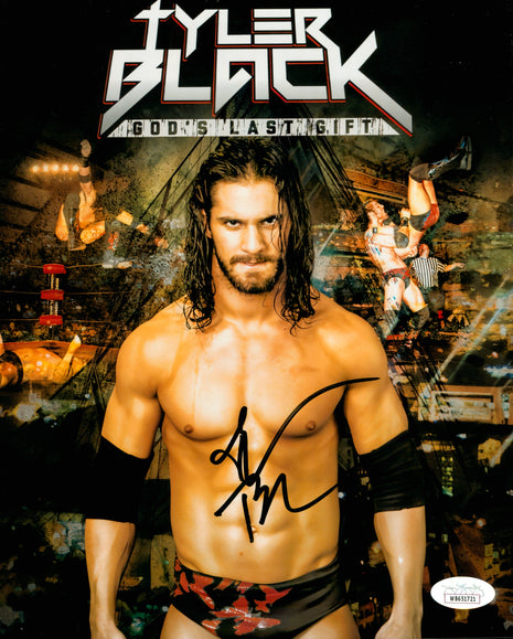 Tyler Black (Seth Rollins) signed 8x10 Photo (w/ JSA)