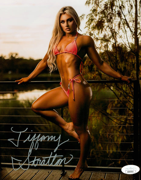 Tiffany Stratton signed 8x10 Photo (w/ JSA)