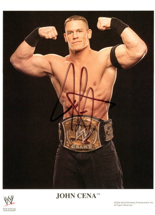 John Cena signed 8x10 Photo