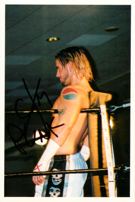 CM Punk signed 5x7 Photo