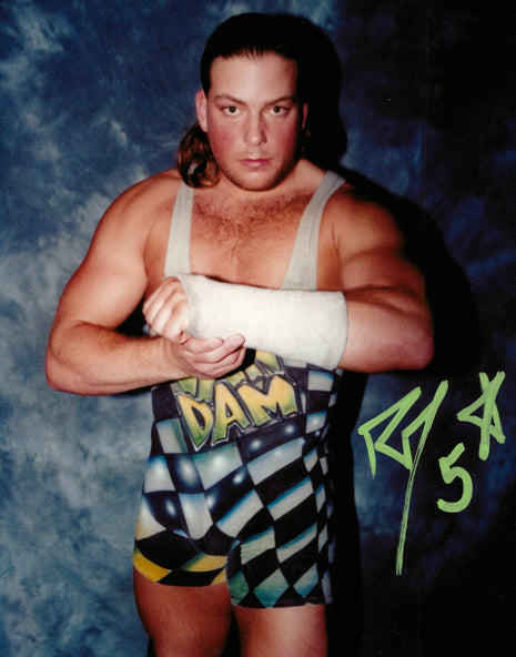 Rob Van Dam signed 8x10 Photo