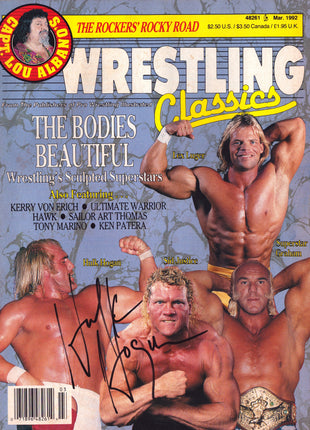 Hulk Hogan signed Wrestling Classic March 1992
