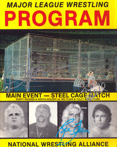 Collection image for: Signed Wrestling Event Programs