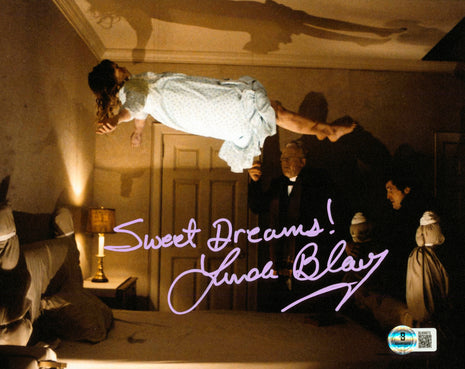 Linda Blair (The Exorcist)  signed 8x10 Photo (w/ Beckett)