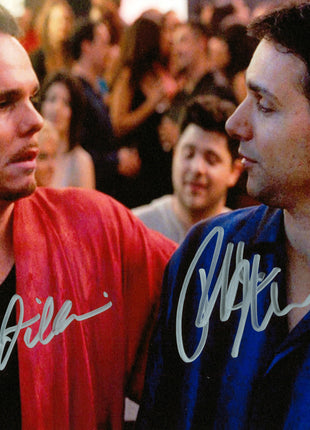 Ralph Macchio & Kevin Dillon (Entourage) dual signed 8x10 Photo (w/ Beckett)