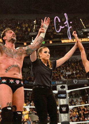 AJ Lee signed 8x10 Photo (w/ Beckett)