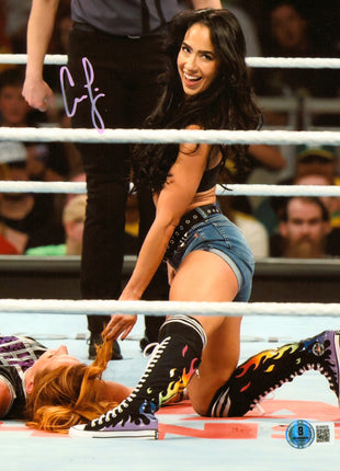 AJ Lee signed 8x10 Photo (w/ Beckett)