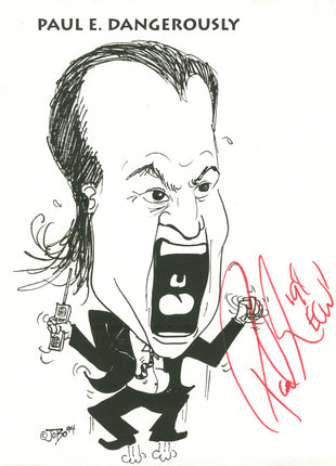 Paul Heyman signed 8x10 Photo