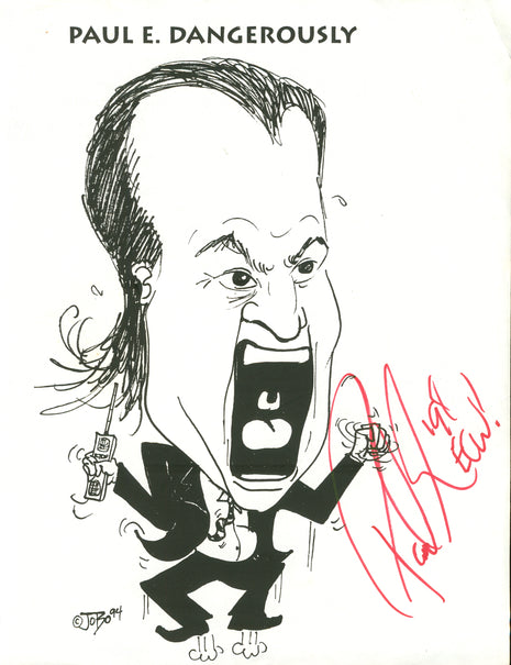 Paul Heyman signed 8x10 Photo