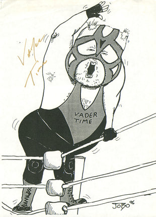 Vader signed 8x10 Photo