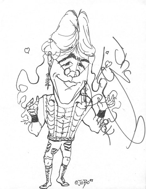 Shawn Michaels signed 8x10 Photo