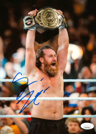 Sami Zayn signed 8x10 Photo (w/ JSA)