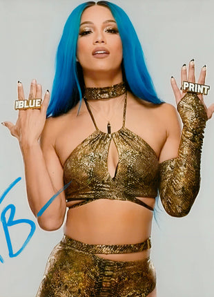 Sasha Banks signed 8x10 Photo (w/ JSA)