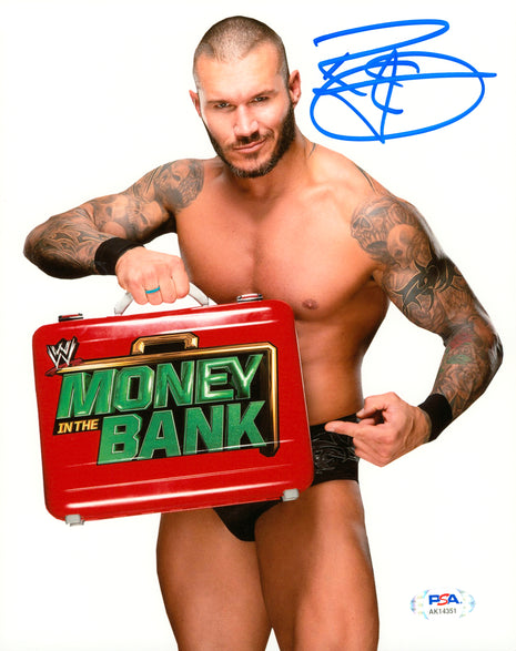 Randy Orton signed 8x10 Photo (w/ PSA)
