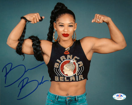 Bianca Belair signed 8x10 Photo (w/ PSA)