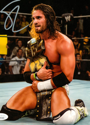 Seth Rollins signed 8x10 Photo (w/ JSA)