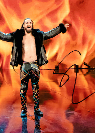 Seth Rollins signed 8x10 Photo (w/ Fanatics)