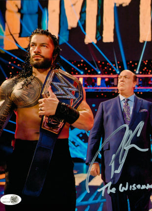 Paul Heyman signed 8x10 Photo (w/ JSA)