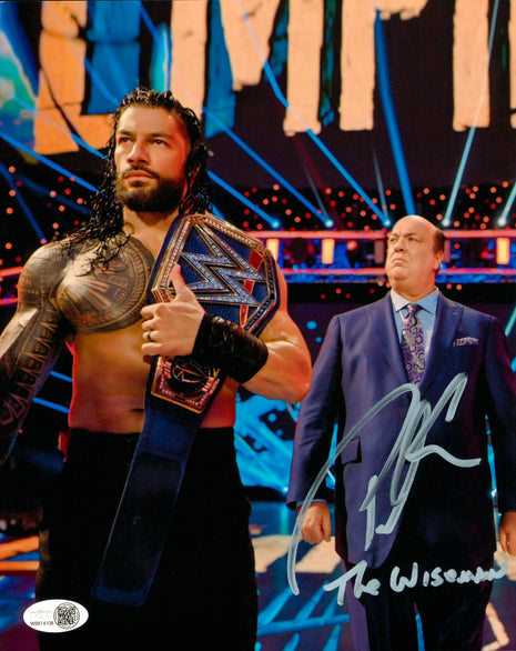 Paul Heyman signed 8x10 Photo (w/ JSA)