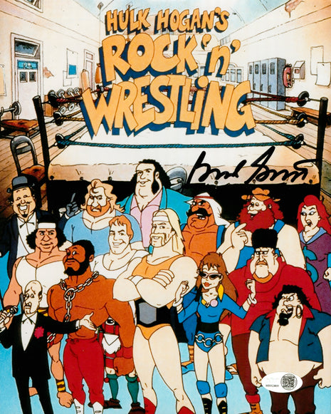 Brad Garrett (Hulk Hogans Rock n Wrestling) signed 8x10 Photo (w/ JSA)