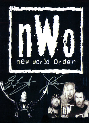 X-Pac & Eric Bischoff dual signed 8x10 Photo