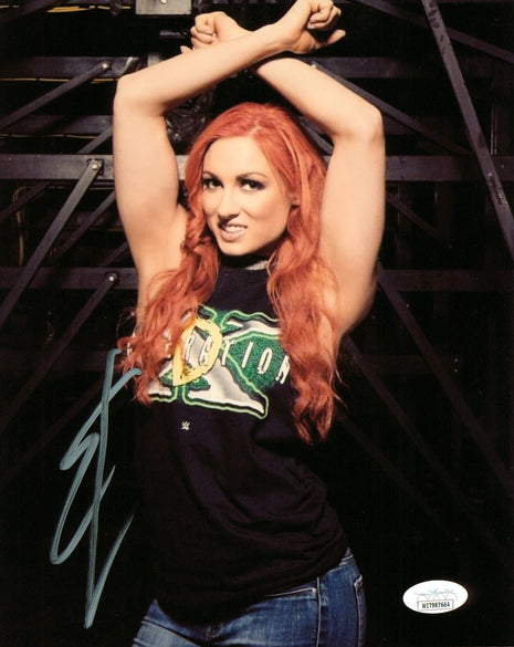Becky Lynch signed 8x10 Photo (w/ JSA)