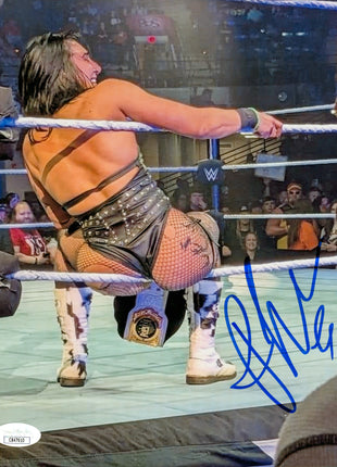 Rhea Ripley signed Metallic 8x10 Photo (w/ JSA)